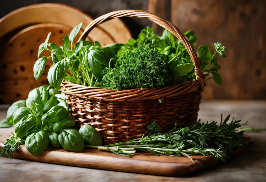 capture the essence of a combination of fresh herb